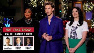 Austin Butler  Lizzo SNL Hot Take Show - S48 E9