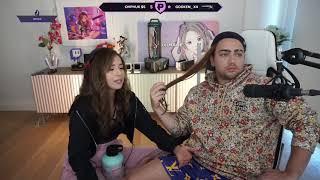 Pokimane makes miz uncomfortable WITH HER HAND GONE SEXUAL