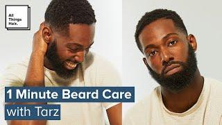 1 Minute Beard Care For Black Men  Bearded Beginners