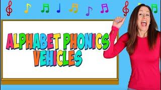 Alphabet Phonics Vehicles Phonics for Kids  Sign Language  Jobs Learn to Read Patty Shukla