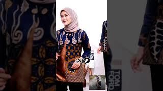 Model Batik Kerja Untuk Wanita #batikkerja #batik #fashion #batikair #batikkeren