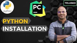 #2 Python Tutorial for Beginners  Python Installation  PyCharm