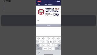 MassCUE Fall Conference App How-To Video