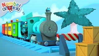 Numberblocks  The Numberblocks Express ⭐️ Full Episodes for kids  123 Learn to Count