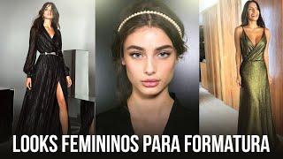 TRAJES FEMININOS PARA FORMATURA