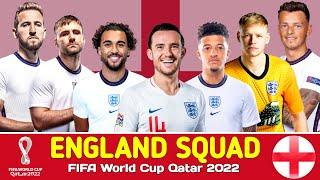 FIFA World Cup QATAR 2022 England Full Squad