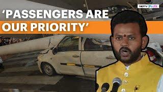 Civil Aviation Minister Ram Mohan Naidu Addresses The Delhi Airport Terminal Collapse Issue