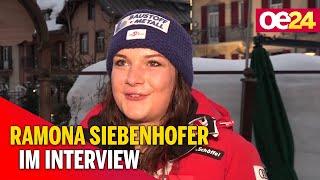 Ski-WM Ramona Siebenhofer im Interview über Abfahrtstraining