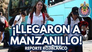 CHIVAS FEMENIL VIAJÓ A MANZANILLO  REPORTE ROJIBLANCO