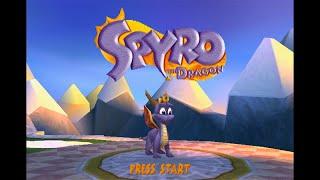 Spyro the Dragon - Complete 120% Walkthrough - All Dragons All Gems All Eggs Longplay