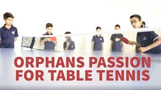 ORPHANS PASSION FOR TABLE TENNIS  KORT  AZAD  KASHMIR