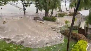 Hurricane Beryl causes flooding in southern Barbados