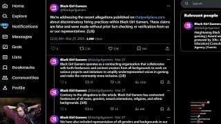 Black Girl Gamers Group Threatens Legal Action