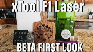 First Look at xTool F1 Laser  This Beta is Oh so good