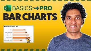 How to make a bar graph in Excel LIKE A PRO - 5 Tricks