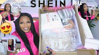 *HUGE* 50+ Items SHEIN Haul UNBOXING Home decor Gadgets Stationary Kitchen + Coupon Code