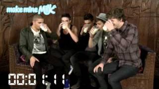 make mine Milk challenge with The Wanted facebook.commakeminemilk