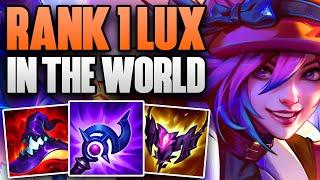 BEST LUX IN THE WORLD KOREAN CHALLENGER GAMEPLAY  CHALLENGER LUX MID  Patch 13.17 S13