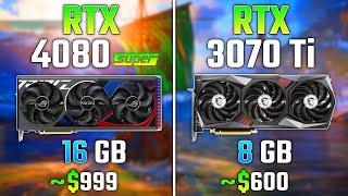 RTX 4080 SUPER vs RTX 3070 Ti  Test in 7 Games