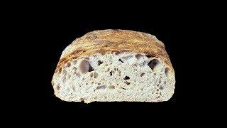 Spelt bread using cold old dough