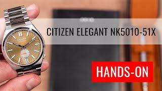 HANDS-ON Citizen Elegant Tsuyosa Automatic Small Seconds NK5010-51X