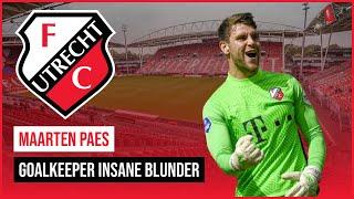 INSANE Goalkeeper BLUNDER by Maarten Paes  FC Utrecht #funnyfootballmoments #eredivisie