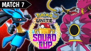 4 v 5 INTENSE TOURNAMENT... Pokemon Unite Squad Cup Qualifier  Unite Warrior vs Cosmic Crasher