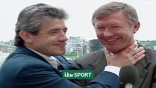 Alex Ferguson and Kevin Keegan make up at Euro 96  ITV Sport Archive