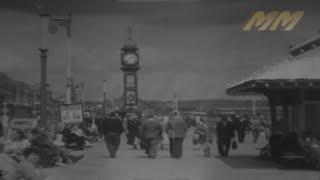 Weymouth and Portland England 1950s 60s old cine film