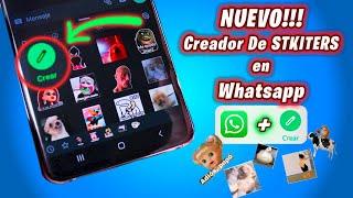 BOTON PARA CREAR Stickers desde Watsapp ES OFICIAL 