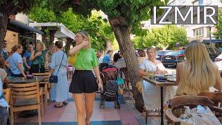 Explore Izmirs Alsancak 4K Walk & Travel Guide Summer 2024