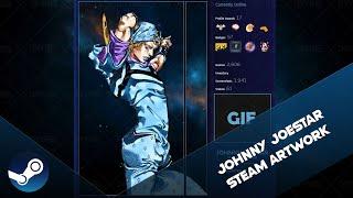 Johnny Joestar  Animated Steam Artwork Speed Art DryreL