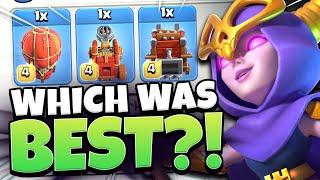 Best Siege Machine for TH12 Super Witch Smash? Clash of Clans