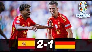 VICTORIA DE ESPAÑA vs ALEMANIA 2 - 1 - EUROCOPA 2024