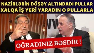 TECİLİ Nazirlərin Döşəy Altındadır Xalqında Uşaqlarında Pulları - Ona Görə İş Yeri Yoxdu Əli Əliyev