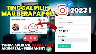 Trik nambah followers Instagram permanent real user terbaru 2023 no drop -  nambah tiap 0 detik