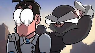 Recruit is a Spy in Team Fortress 2 Animation