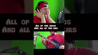 WASH IT ALL AWAY - FIVE FINGER DEATH PUNCH SINGING AND GUITAR COVER