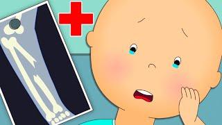 Caillou’s Broken Bone  Caillou Cartoon  WildBrain