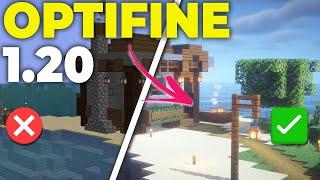 How To Download & Install Optifine Minecraft 1.20