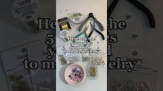 The 5 Supplies you need for Making Jewelry  diy beaded jewelry materials tutorial ₊˚⊹