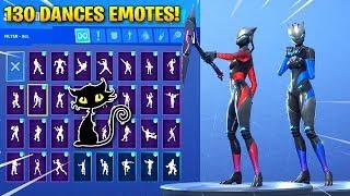 *NEW* FULL ARMOR LYNX CAT SKIN SHOWCASE WITH 130 FORTNITE DANCES & EMOTESFortnite Season 7 Skin