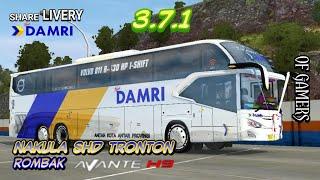 SHARE LIVERY DAMRI  NAKULA SHD TRONTON ROMBAK AVANTE H9 3.7.1  OF GAMERS