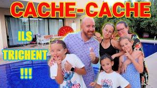 CACHE CACHE EN FAMILLE ---- IL Y A DES TRICHEURS 