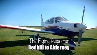 Redhill to Alderney in a PA28 - The Flying Reporter