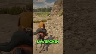 Breaking EVERY LAW In Red Dead Redemption 2 #shorts