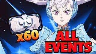 60 MORE FREE PULLS? ALL S9 EVENTS SHOWN- ITS LOOKING GOOD  Black Clover Mobile