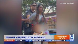 Woman arrested in front of her children at Disneyland Resort