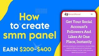 How to Create Your Own Smm Panel For Free 2023  How to Start SMM Business April 2023 - Free Script