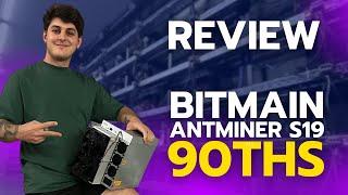 Bitmain Antminer S19 90TH - A MELHOR máquina custo beneficio para minerar BITCOIN